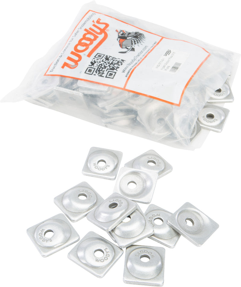 Woody's 18-1098-96 ANG-3775-B ANGLED DOUBLE DIGGER SUPPORT PLATE SINGLE STUD 5/16" 96/PK