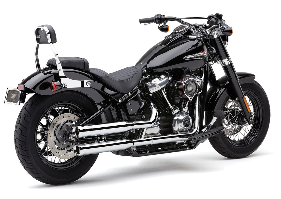 Cobra 82-96003 6048 3" NH SERIES SLIP-ONS CHROME SOFTAIL 18-22