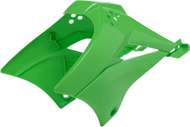Acerbis Radiator Shroud Green - 2780560006 Kawasaki 110 / 110L / 110R 2010-2025