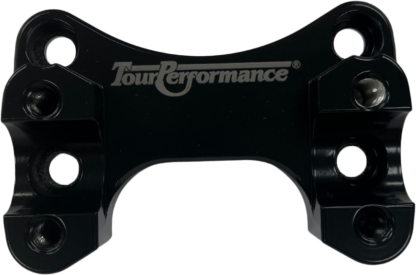 Helibars 281-0530 HR01195 HANDLEBAR RISERS TOUR BLACK HON