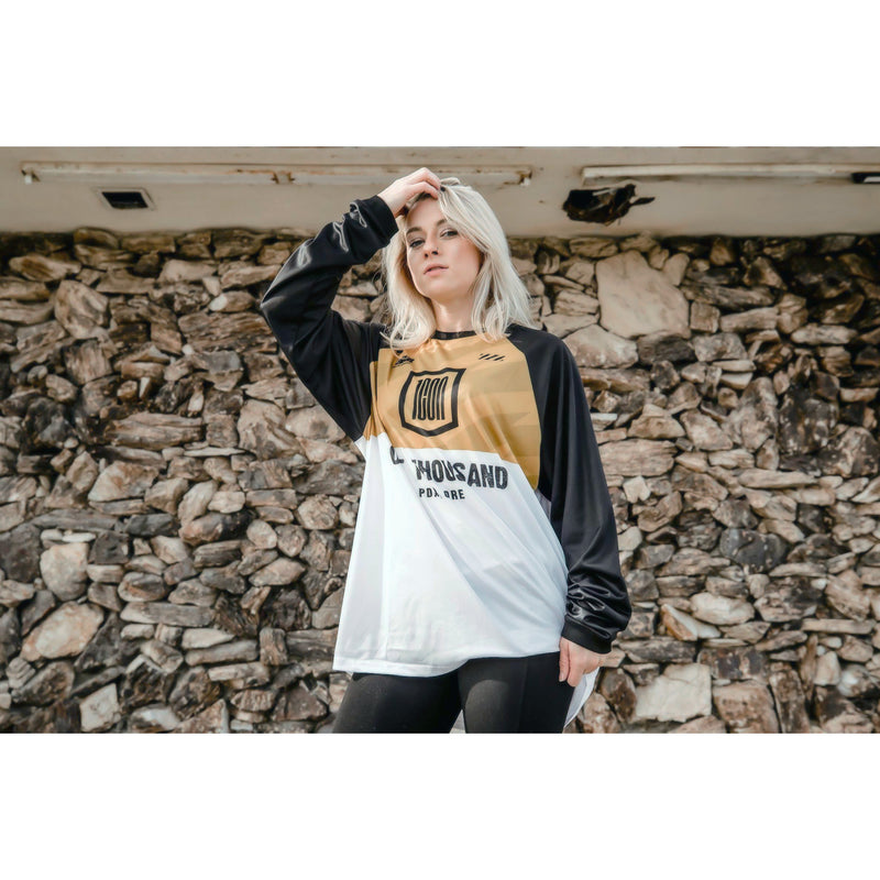 ICON 2824-0061 Status Jersey - Gold - Small