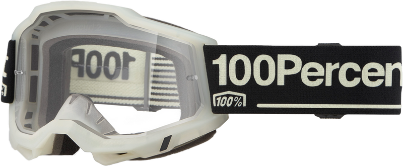 100% 610-5289 50013-00048 ACCURI 2 GOGGLE GLOW CLEAR LENS