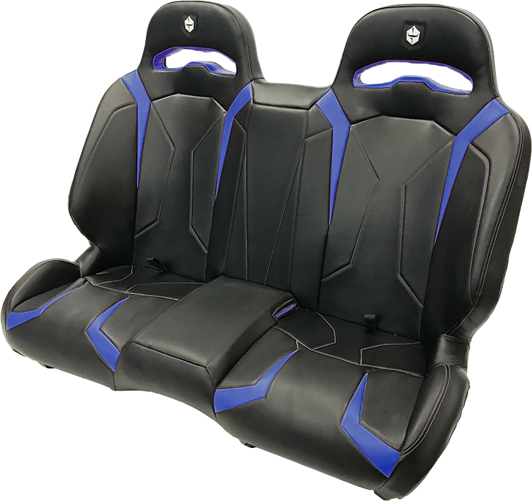 Pro Armor LE Bench Suspension Seats Blue - P144S191BU Polaris RZR 2015-2020