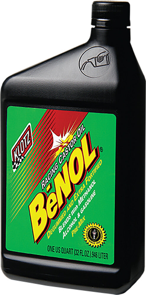 Klotz Oil Benol Racing Castor OIL 32OZ - BC-172 For Ski-Doo Snowmobiles 2002-2019 | Polaris Snowmobiles 2002-2018 | Husqvarna Dirt Bikes 2003-2018