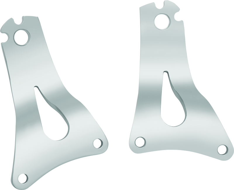 Kuryakyn 1662 Fixed Mounts For Multi-purpose Backrest Chrome - Photo - Primary
