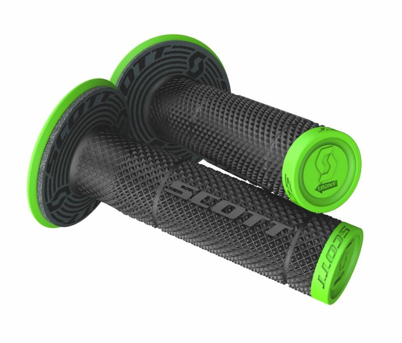 Scott 51-1254 219624-4376 SX2 GRIPS NEON GREEN/BLACK