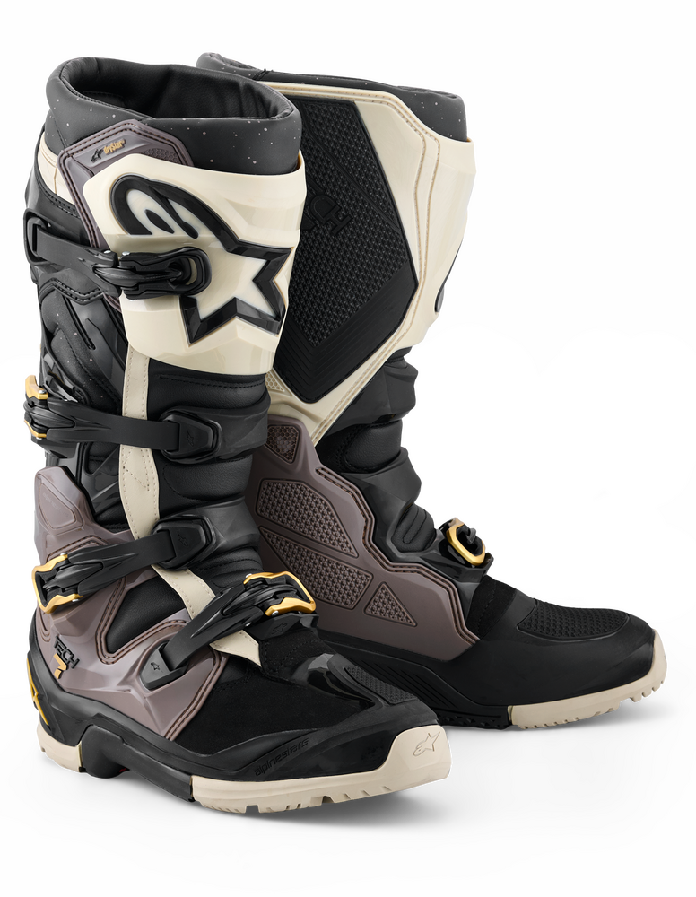 Alpinestars 482-0017013 2010526-1558-13 TECH 7 ENDURO DRYSTAR BLACK/DARK GRY/GOLD 13