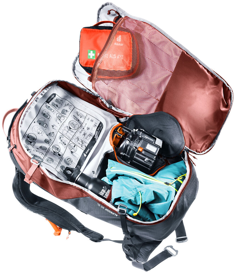 Deuter Alproof 30 SL Redwood Black - 331022357060