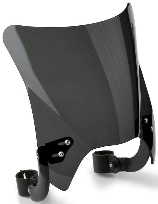 National Cycle 562-2853B N2837-002 MOHAWK WINDSHIELD DARK TINT BLACK HARDWARE