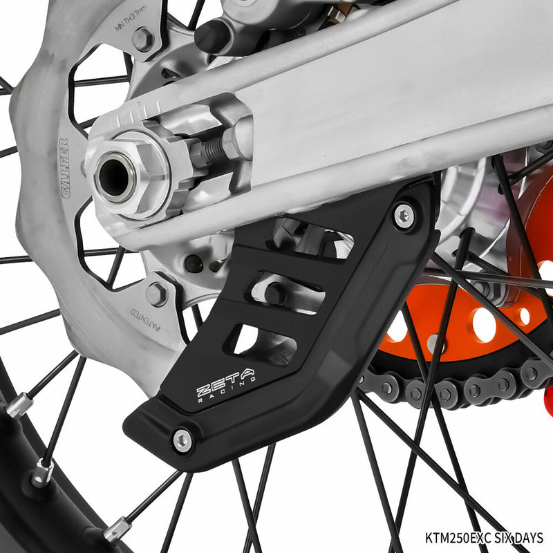 Zeta 634-05100 ZE52-5100 REAR DISC GUARD BLACK
