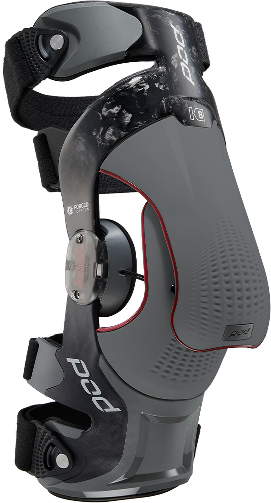 Pod 664-0493S K830-CDK-RT-SM K8 3.0 KNEE BRACE CARBON (RT) CARBON/GRAPHITE SM