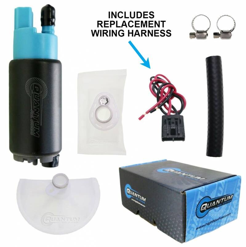 Quantum Electric Fuel Pump - HFP-382-Y For Suzuki KingQuad 2005-2020 | Triumph Daytona 675 2006 | Hyosung GT250R 2017
