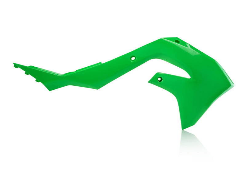 Acerbis Radiator Shroud Green - 2736300006 Kawasaki Dirt Bikes 2019-2024