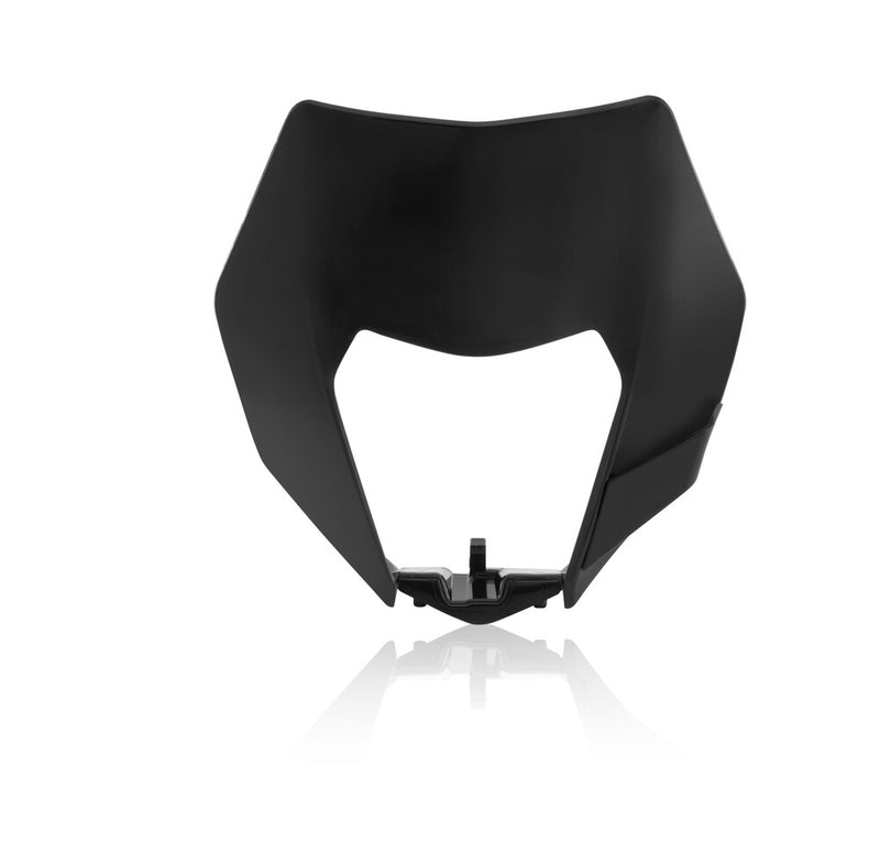 Acerbis Front Headlight Mask Black - 2732070001 KTM Dirt Bikes 2014-2016