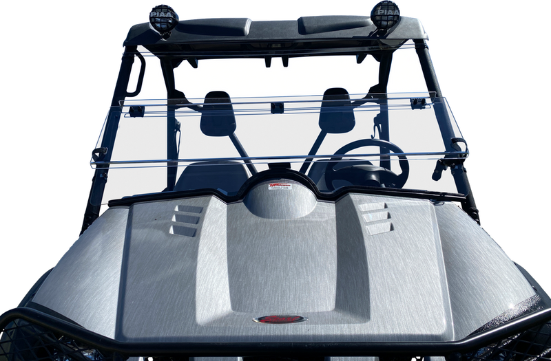 Open Trail Folding Windshield - V000242-12200T Yamaha Rhino 2004-2011