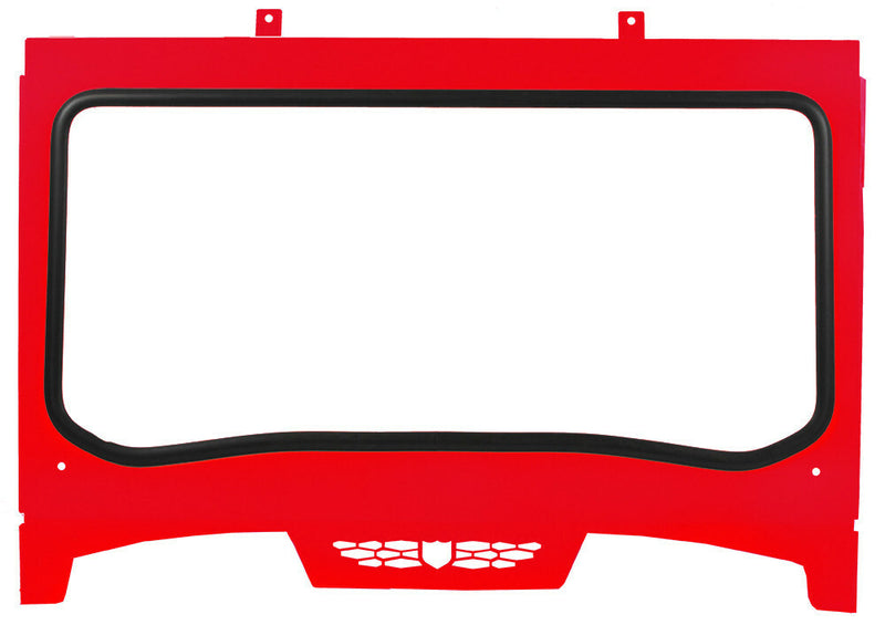 Pro Armor Asylum Front Windshield RED - P188W460RD Polaris RZR 2019-2022