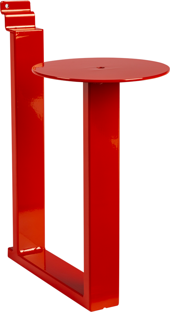 Fly Racing 363-9953R HELMET HOLDER RED SLATWALL HELMET HOLDER RED