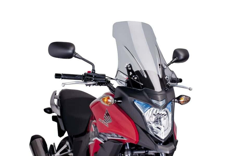 Puig Hi-Tech Parts Windscreen Touring Smoke - 6480H Honda CB500X 2013-2015