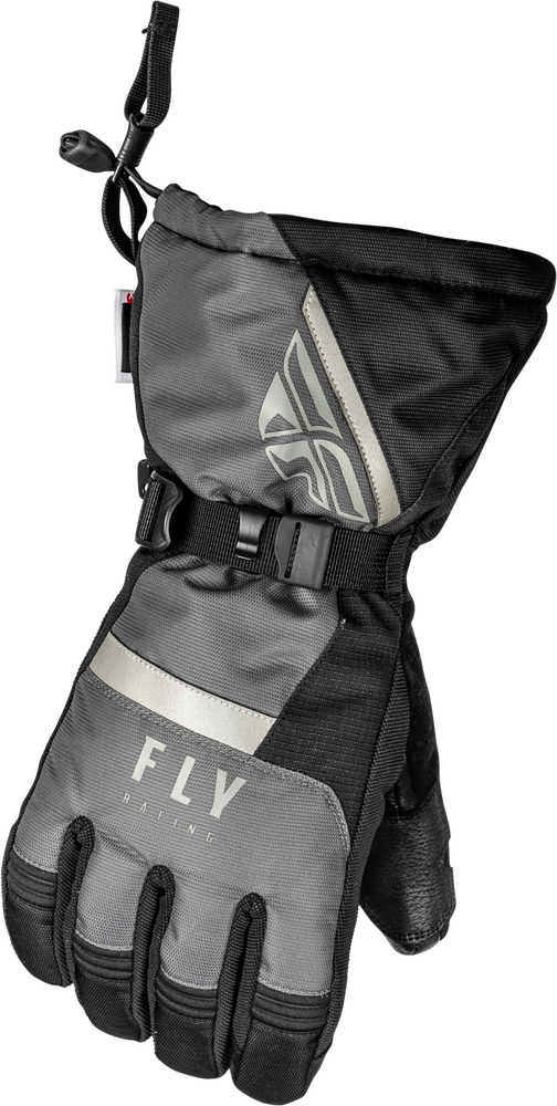 Fly Racing 363-39213X 363-39213X CASCADE GLOVES BLACK/GREY 3X