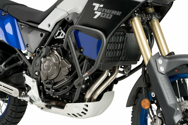 Puig Hi-Tech Parts Engine Guards Black - 21192N Yamaha 1200 Super Tenere / Tenere 700 2020-2025