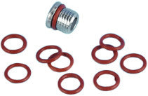 James Gaskets Gasket Oring Drain Plug Dyna Softail Touring 10/PK - 11324 For Harley Motorcycles 2004-2006