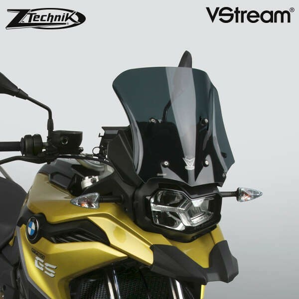 ZTechnik Vstream Windscreen Sport Dark Tint - Z2381 BMW 750 / F750GS / F800GS 2019-2025