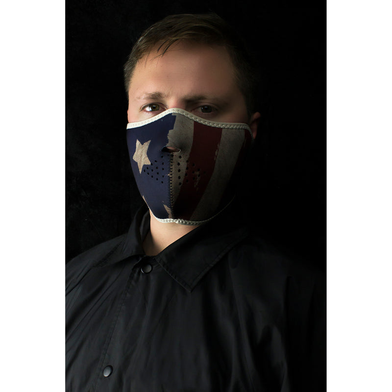 ZAN HEADGEAR 2503-0282 WNFM408H Neoprene Half Mask Half Mask - Patriot