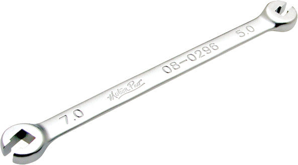 Motion Pro Spoke Wrench 5.0MM X 7.0MM - 08-0296 For Honda XR80R / XR100R / CRF100F / CRF80F 1999-2009 | Kawasaki KX 60 / 110 / KX 65 1990-2017