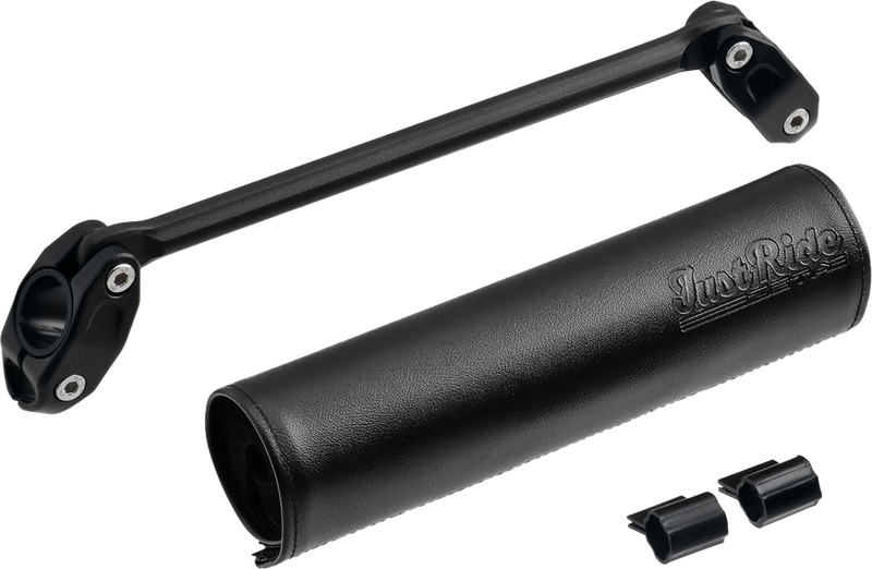 Zeta 634-9600 ZE47-9600 HANDLEBAR BAR PAD SET 200MM BLACK PAD W/220MM BRACE