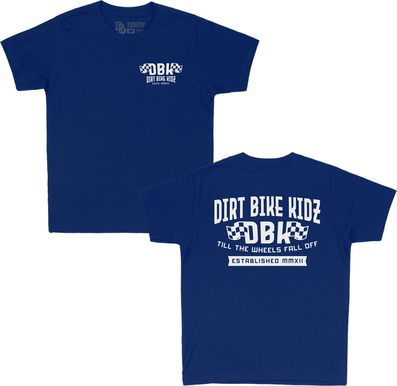 Dbk 325-00046YX YT-TILTHEEND-RYL-XL TILL THE END YOUTH TEE ROYAL BLUE YX