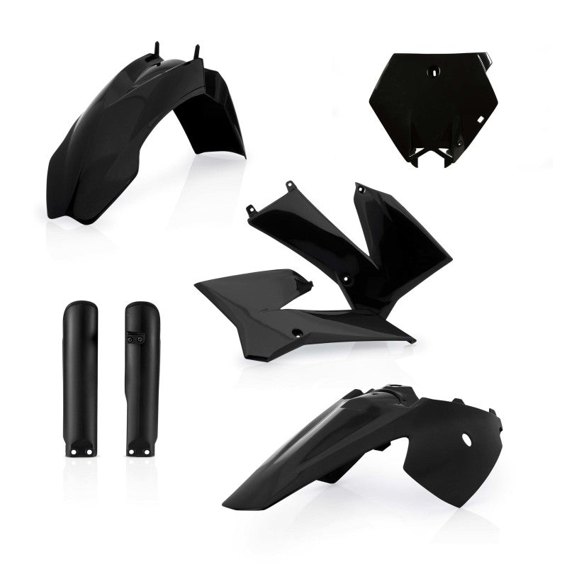 Acerbis 2253110001 03-12 KTM SX85/ 04-11 SX105 Full Plastic Kit - Black - Photo - Primary