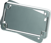Kuryakyn 9166 License Frame & Backing Plate Set 4in X 7in Chrome - Photo - Primary