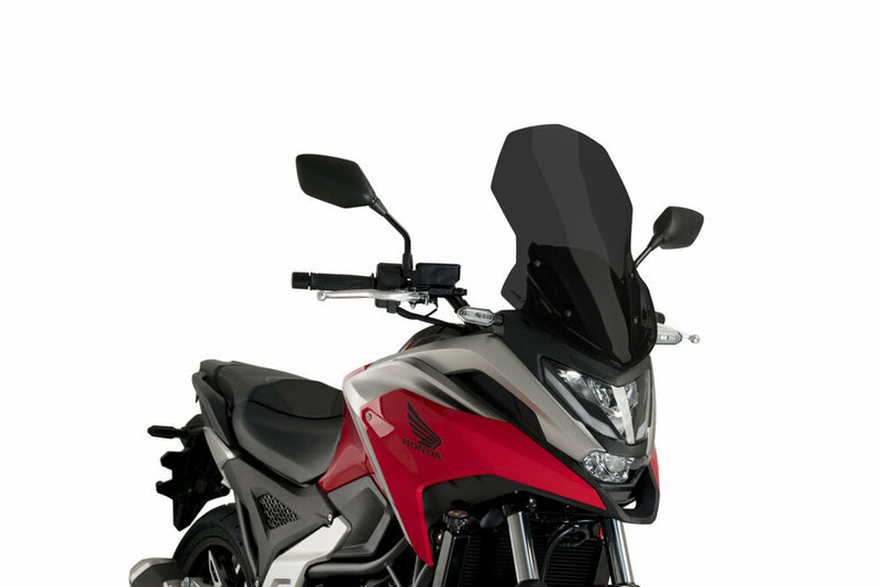 Puig Hi-Tech Parts Windscreen Touring Dark Smoke - 20752F Honda NC750X 2021-2022
