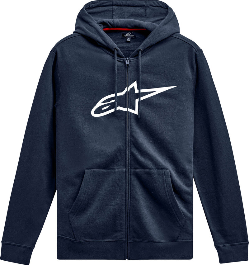 Alpinestars 482-73240X 1244-51490-7020-XL AGELESS ZIP HOODIE V3 NAVY/WHITE XL