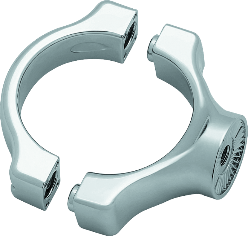 Kuryakyn 3124 Side Mount License Plate Holder Clamp 14-Up Yamaha Bolt Chrome - Photo - Primary