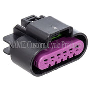 NAMZ ND-15397577 17-23 V-twin M8 Models Throttle Control 6-Position Connector Kit (HD 69201394) - Photo - Primary