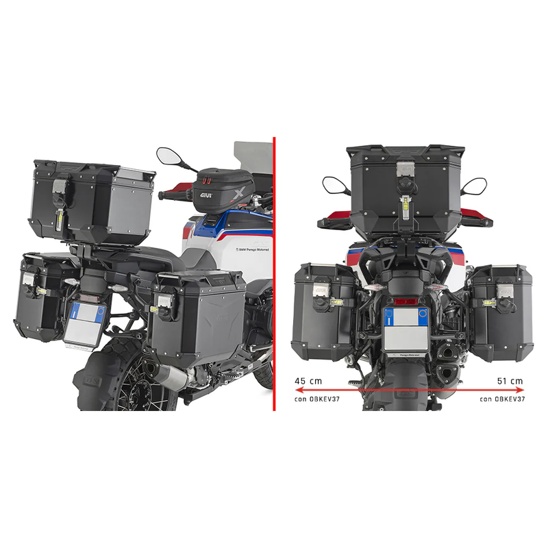 Givi Side Case Hardware Monokey - PLO5146CAM BMW 1300 Adventure / R1300GS Adventure 2025