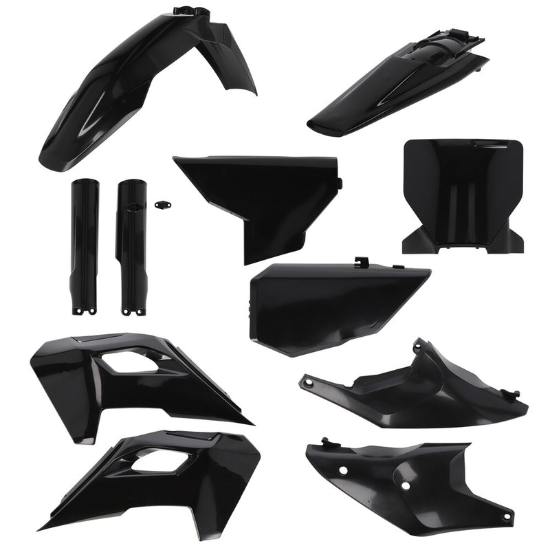 Acerbis 29866-10001 2986610001 PLASTIC KIT- FULL HUS BLACK
