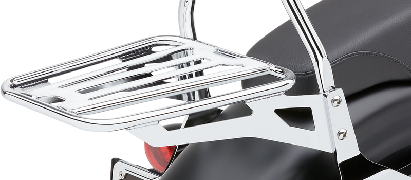 Cobra Sissy Bar Luggage Rack Tube Chrome - 02-3502 Kawasaki 1500 / VN1500E / VN1500N 1996-2008