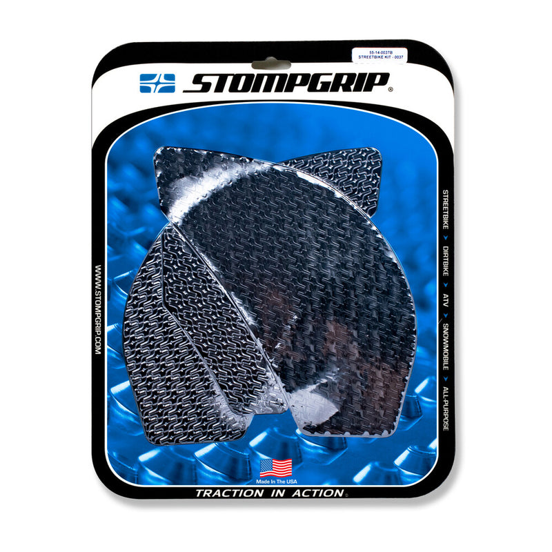 Stompgrip Tank PAD Kit Icon Black - 55-14-0037B Kawasaki Ninja 2009-2023