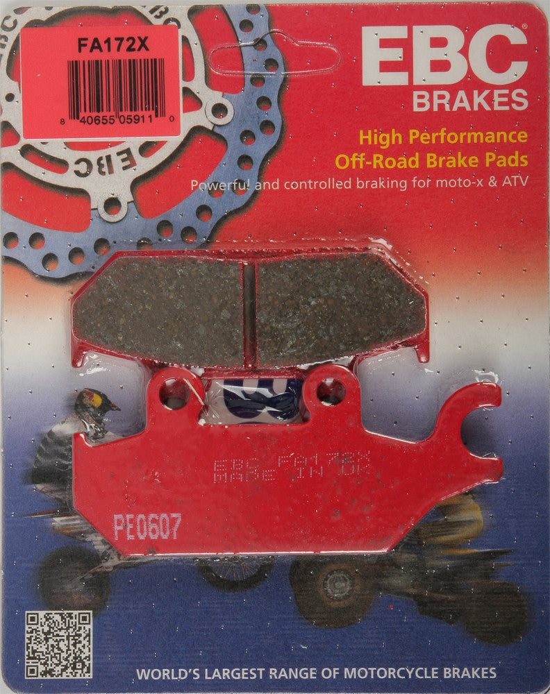 Ebc Brake Pads - FA172X Yamaha 600 1990-1995