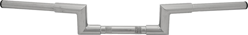 Harddrive 1.25" Z-Bar W 4" Rise Chrome - 31-0199 For Harley Motorcycles 1982-2018