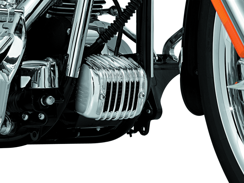 Kuryakyn 7839 Regulator Cover 01-17 Softail Chrome - User 1