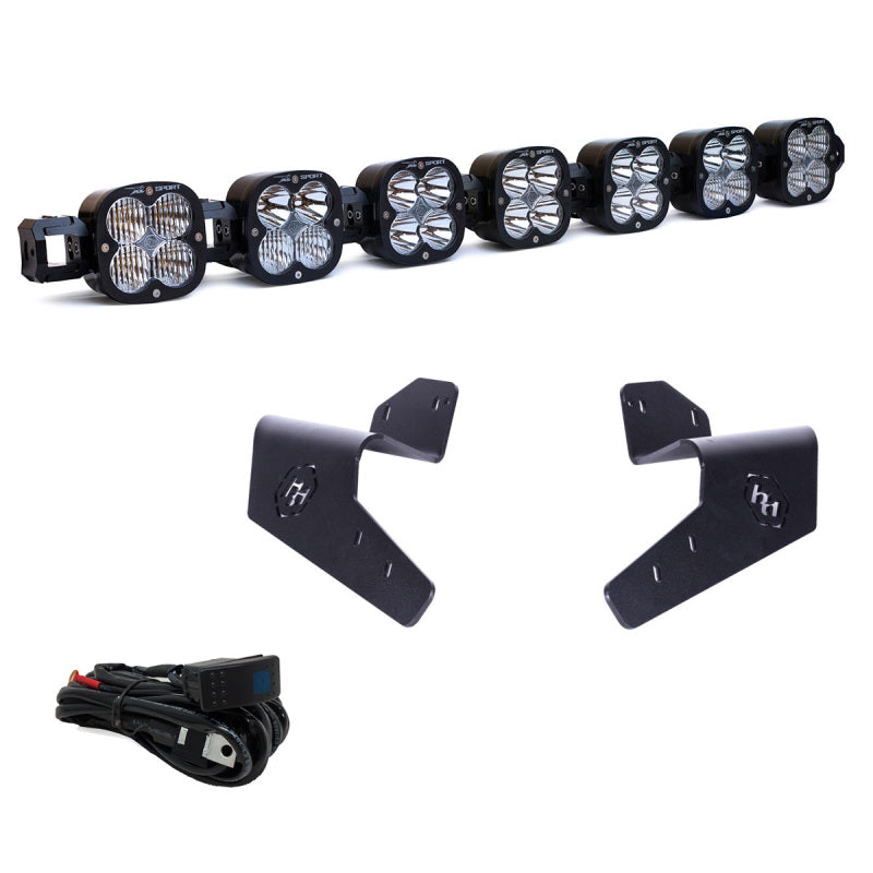 Baja Designs 448200 2024+ Can-am Maverick R 7XL Linkable Roof Mount Kit - User 1