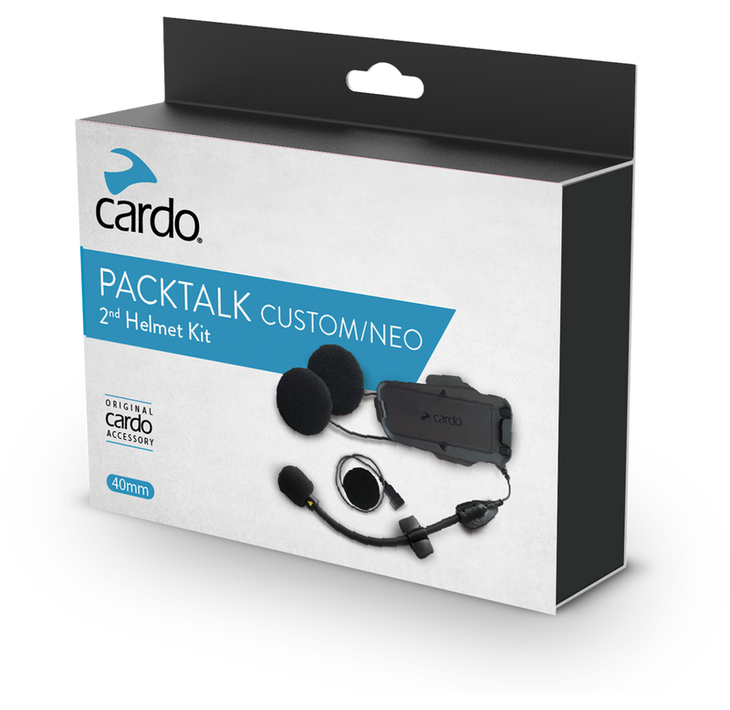 Cardo 71-5057 ACC00015 PACKTALK CUSTOM 2ND HELMET KIT