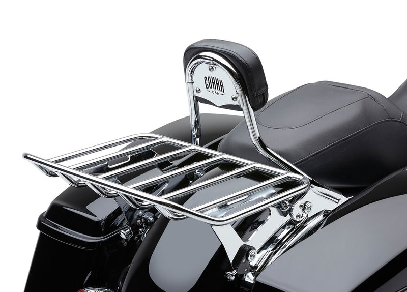 Cobra Detach BIG-A Luggage Rack Chrome FLH FLT - 602-2600 For Harley Touring 2009-2026