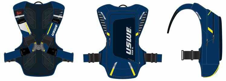 Uswe 62-5011 2123439 MOTO HYDRO 12 FCTRY BLUE 3.0L HYDRATION PACK PNP TUBE