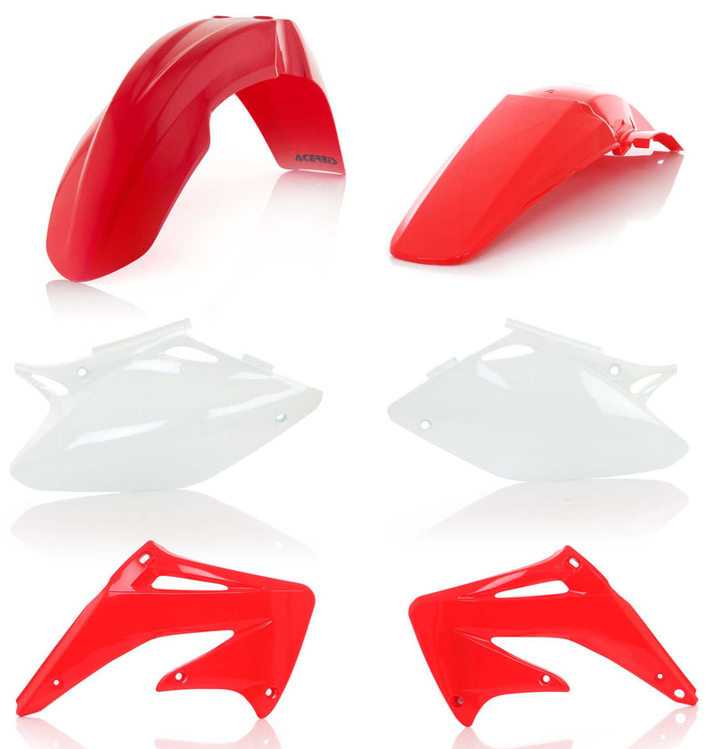 Acerbis Plastic Kit RED - 2040980245 Honda CRF450R 2004