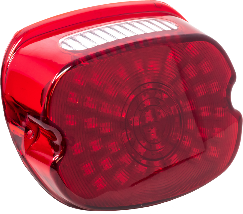 Letric Lighting Co 850-09543 LLC-STL-R SLANTBACK LED TAILIGHT RED LENSE