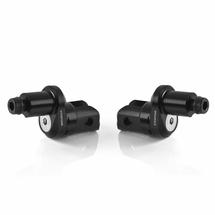 Rizoma 58-PE664B PE664B ECCESNTRIC FOOTPEG MOUNT KIT RIDER ADJUST BLACK PR